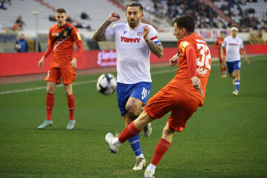 Split: Utakmica 22. kola SuperSport HNL-a između Hajduka i Gorice