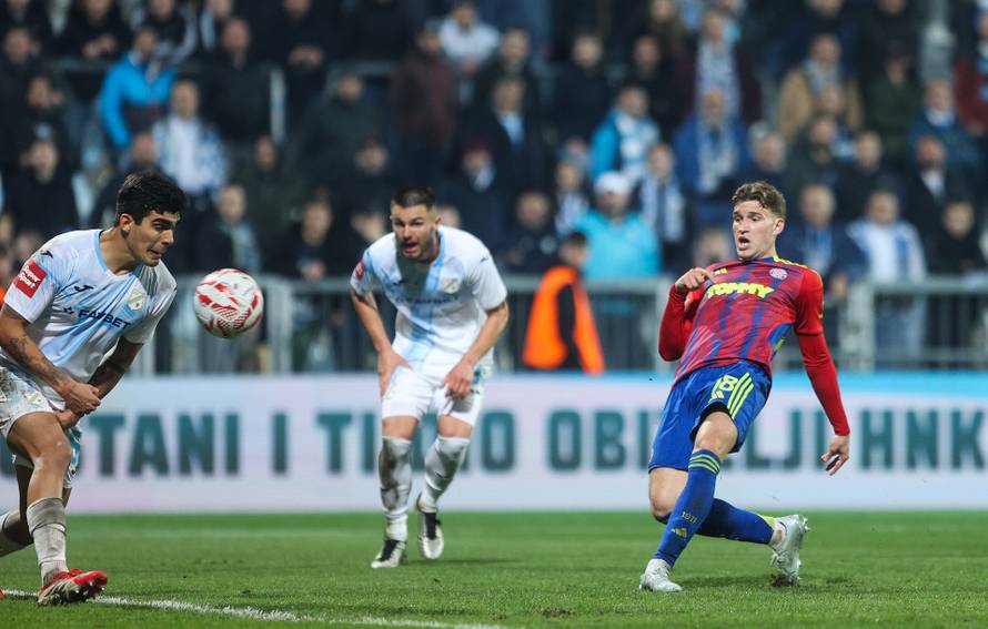 Susret Rijeke i Hajduka u četvrtfinalu Hrvatskog nogometnog kupa