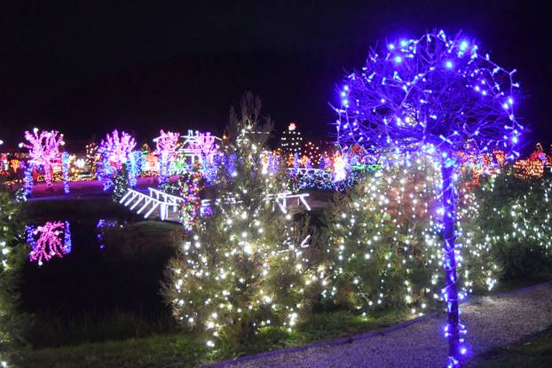 Grabovnica: Započela božićna čarolija svjetla obitelji Salaj