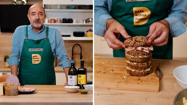 Dražen Zečić napravio sendvič na četiri kata: ‘Ovo nije torta, nego panettone sendvič’