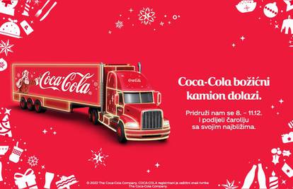 Podijelite blagdansku čaroliju s najdražima i učinite dobro djelo uz Coca-Colin božićni kamion
