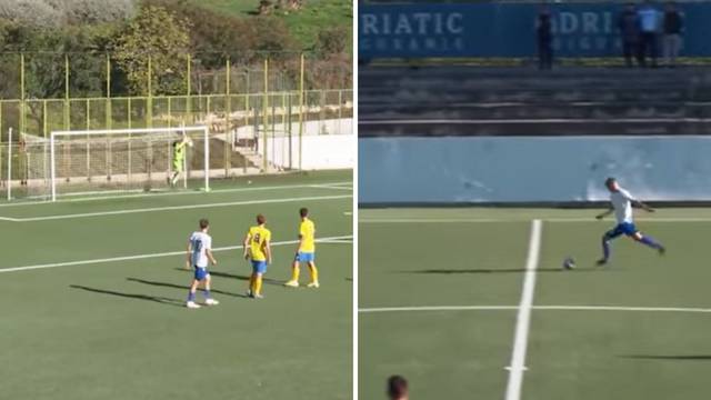 VIDEO Pogledajte gol dragulja 'bilih': S centra lobao golmana!