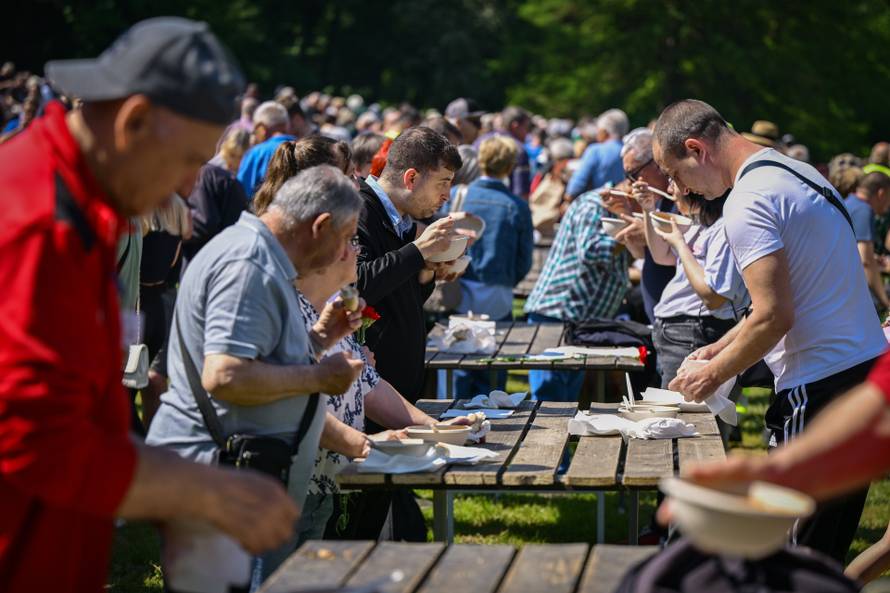 Zagreb: Proslava Međunarodnog praznika rada na Maksimiru