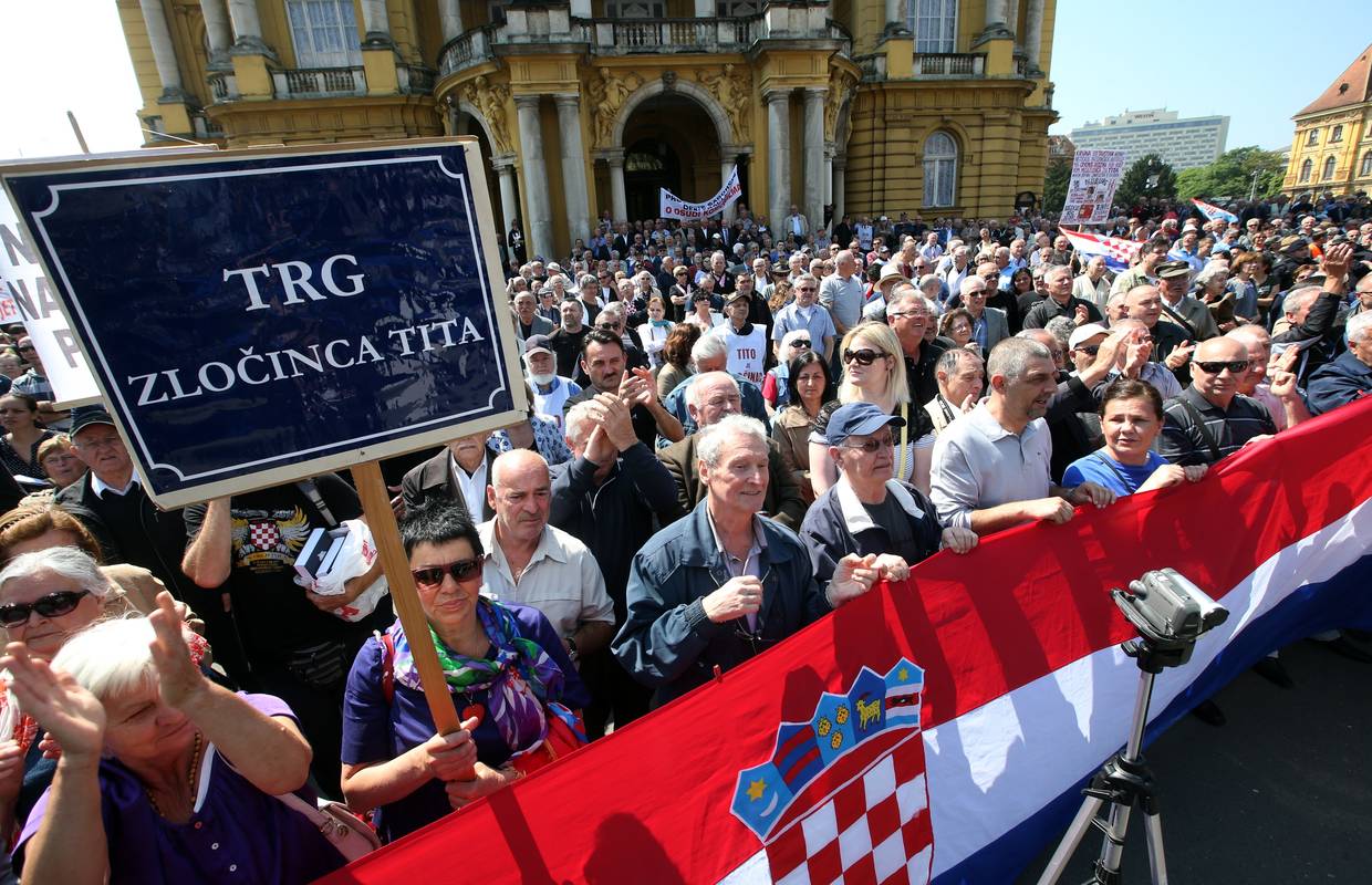 Već 10. put: 'Trg maršala Tita preimenujte u Kazališni trg'