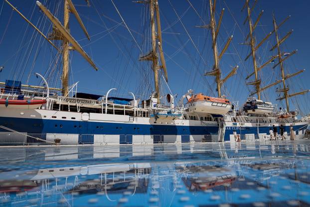 Zadar: Jedrenjak Royal Clipper na Pozdravu suncu