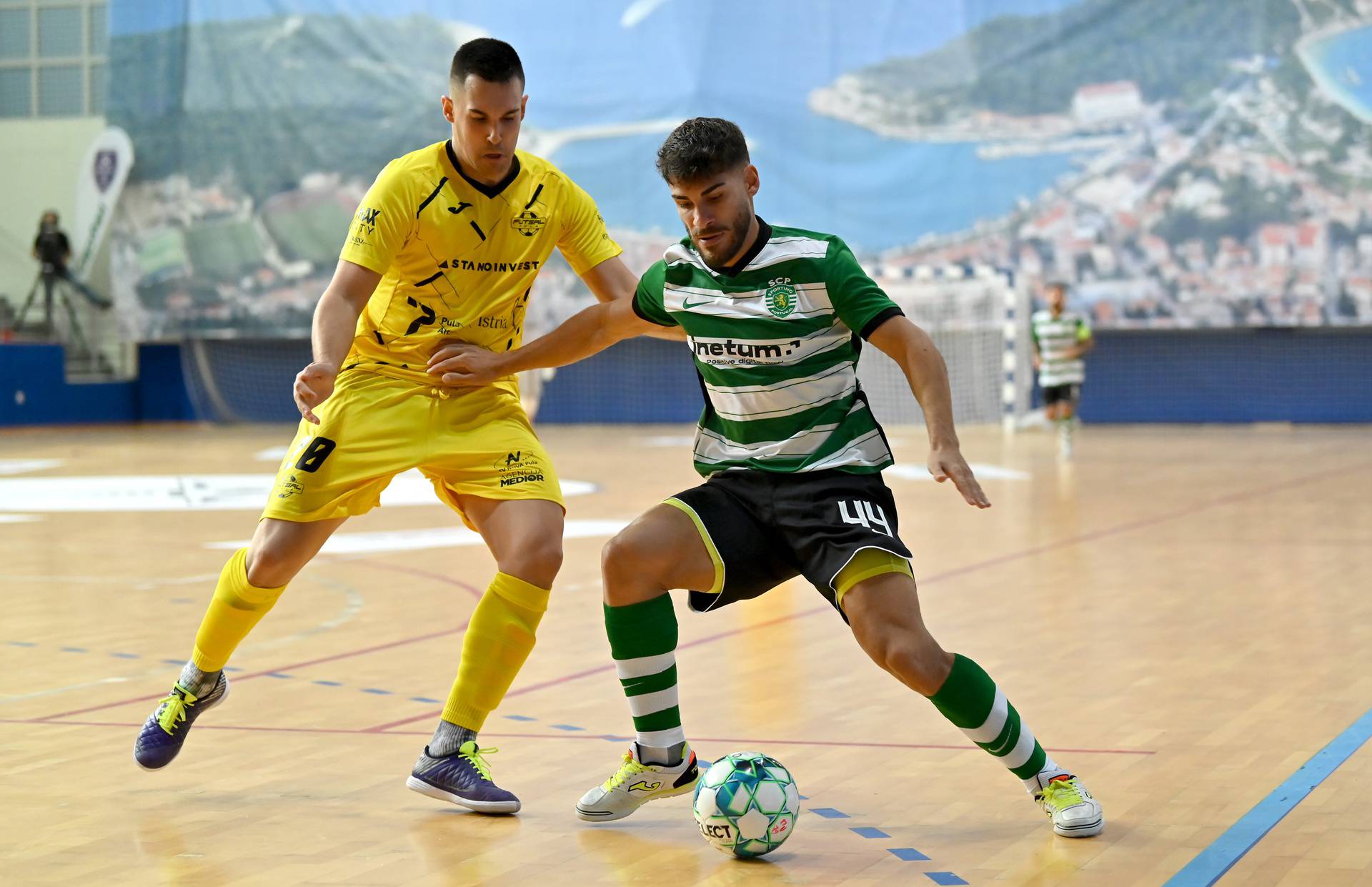 Makarska: Kvalifikacije UEFA Futsal Lige prvaka, Sporting CP - Futsal Pula