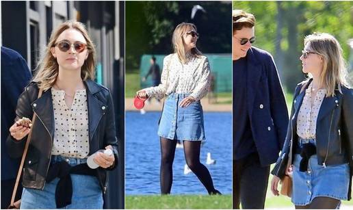 Denim je hit: Saoirse Ronan obožava retro suknje od trapera