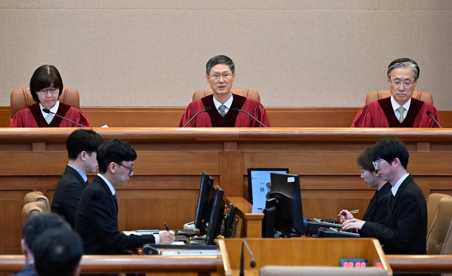South Korea Constitutional Court rules on President Yoon's impeachment