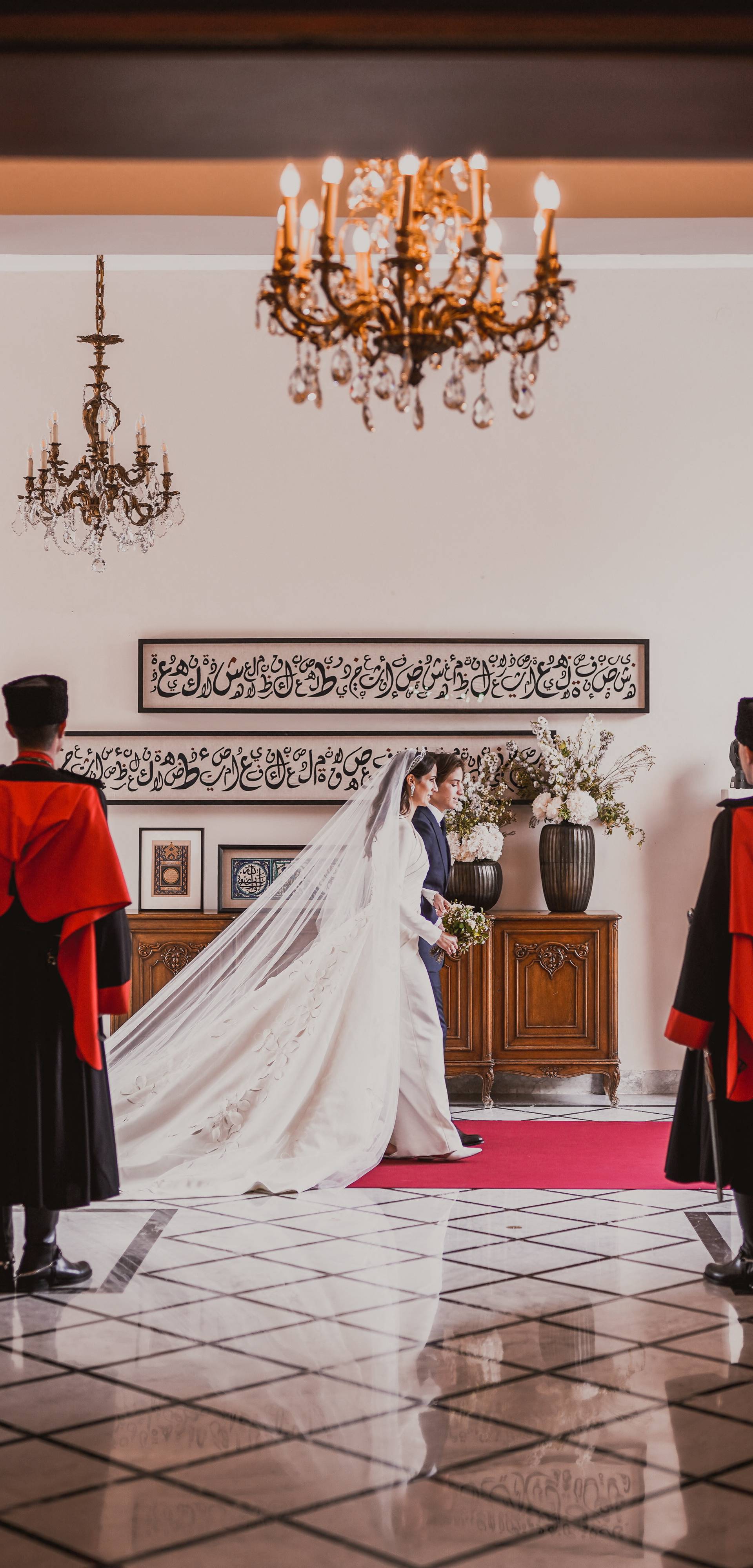 Jordan's Crown Prince Hussein and Rajwa Al Saif's royal wedding