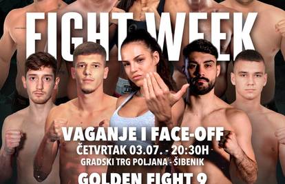 Golden Fight organizira pravi spektakl u Šibeniku! Karmela i Milana borit će se za pojas