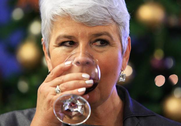 ARHIVA - 2011. Ovaj tim sudjelovao je u pregovorima s EU, ?estitala im tadašnja premijerka Jadranka Kosor