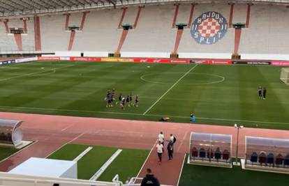 'Vatreni' isprobali travnjak na Poljudu, prodano 9000 ulaznica