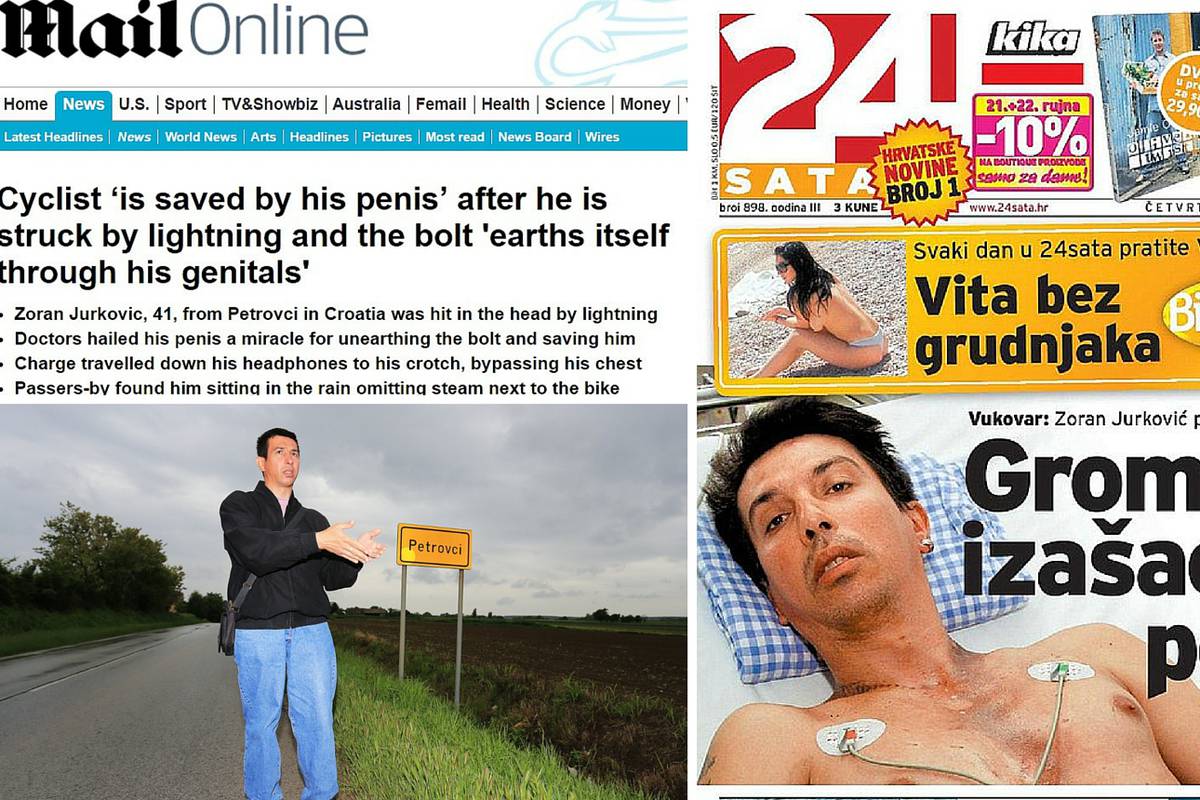 'Život mu spasio njegov penis': Britanci prenijeli priču 24sata