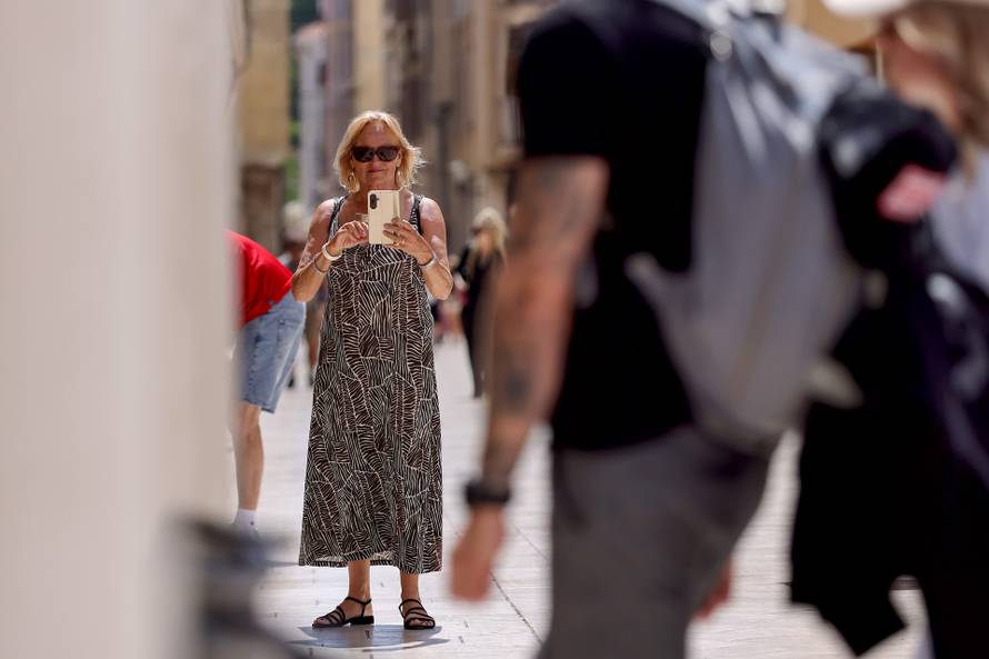Zadar: Subotnje prijepodne u centru grada