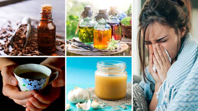 15 recepata za pripravke koji ublažavaju simptome prehlade