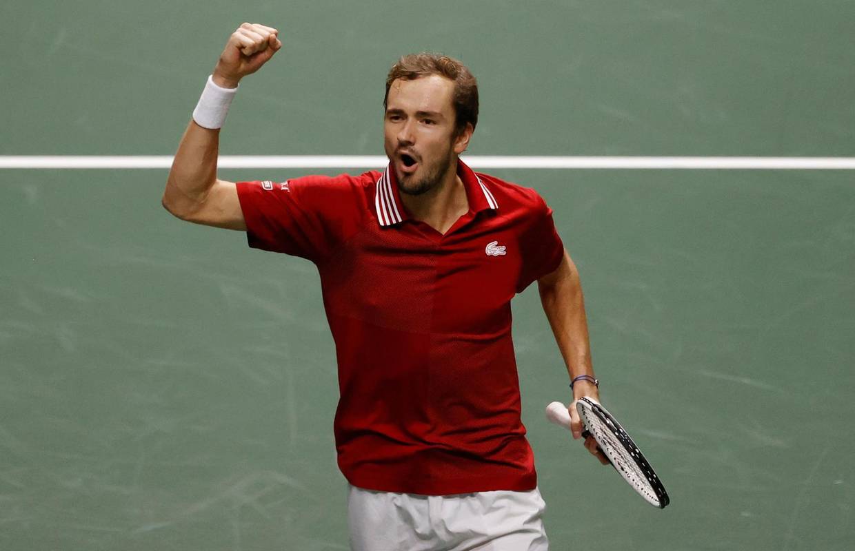 Medvjedev i Rubljov se poigrali s Nijemcima: Hrvatska igra s Rusijom za naslov u Davis Cupu
