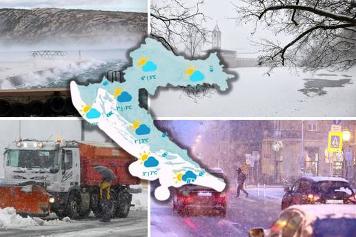 Crveni meteoalarm na snazi za subotu za Hrvatsku: 'Očekuje se prekid u prometu, zaštitite se!'