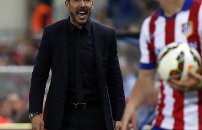 Simeone 'poludio' na Mandžu i suigrače i tražio više zalaganja