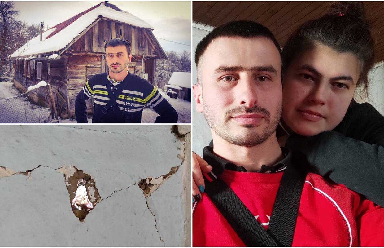 Dušan u paklu potresa: 'Strah nas je, cijelu kuću treba srušiti. Pucali su zidovi, puše kroz rupe'