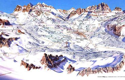 Cortina d'Ampezzo svjetski je poznata po izazovnim stazama