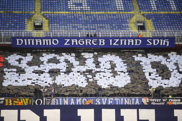 Zagreb: Dinamo i Varaždin sastali su se u 23. kolu SuperSport HNL-a, navijači