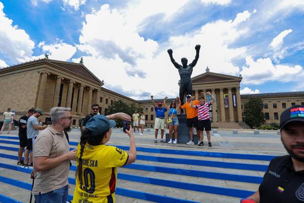 SP 2026 Philadelphia: Hrvatski navijači posjetili popularne Rocky Steps i Rocky Statue