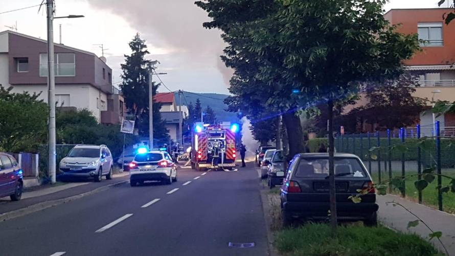 U Zagrebu je eksplodirao auto: 'Užas, mislili smo da je potres'