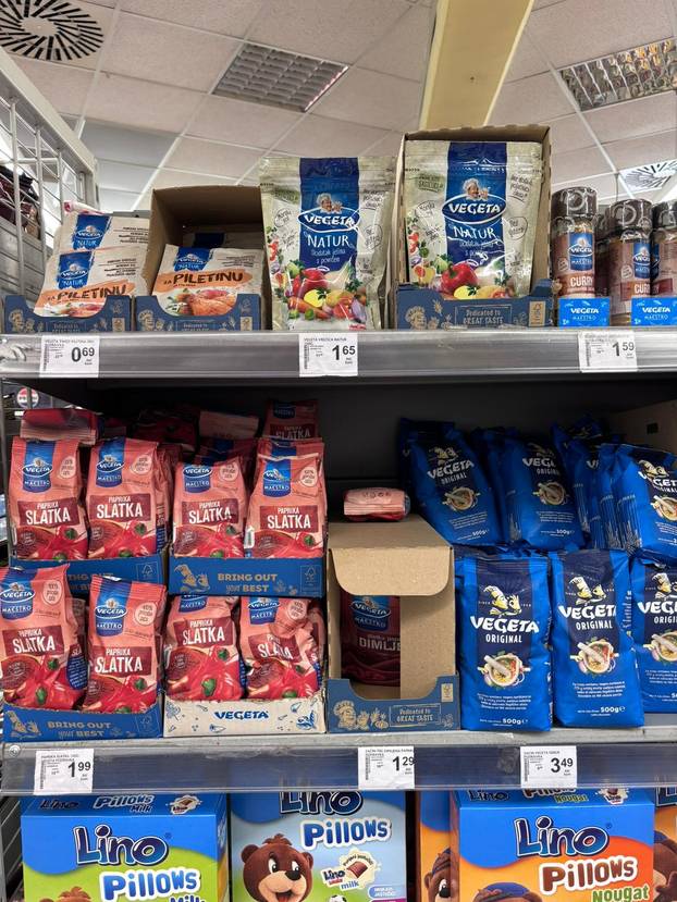 FOTO CIJENE Bili smo u dućanu u Crnoj Gori. Pogledajte koliko koštaju hrvatski proizvodi!