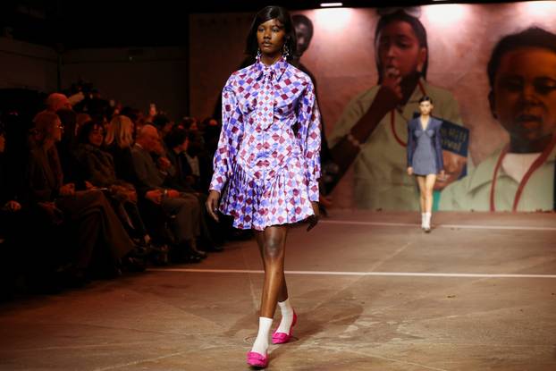 Tolu Coker AW26 catwalk show during London Fashion Week