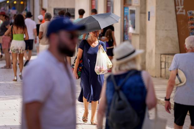 Zadar: Subotnja špica u centru grada