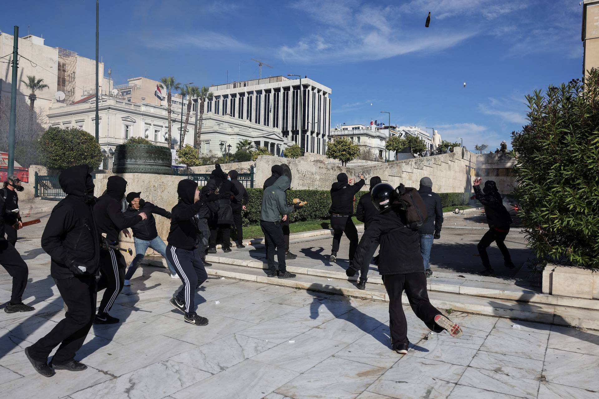 People protest in Greece over deadly train crash in Athens