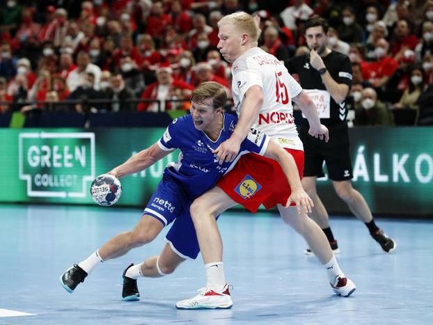 EHF 2022 Men's European Handball Championship - Main Round - Denmark v Iceland