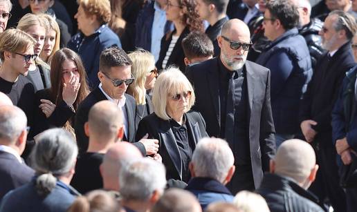 FOTO Pokopali oca Igora Tudora u Splitu, stiglo vodstvo Hajduka