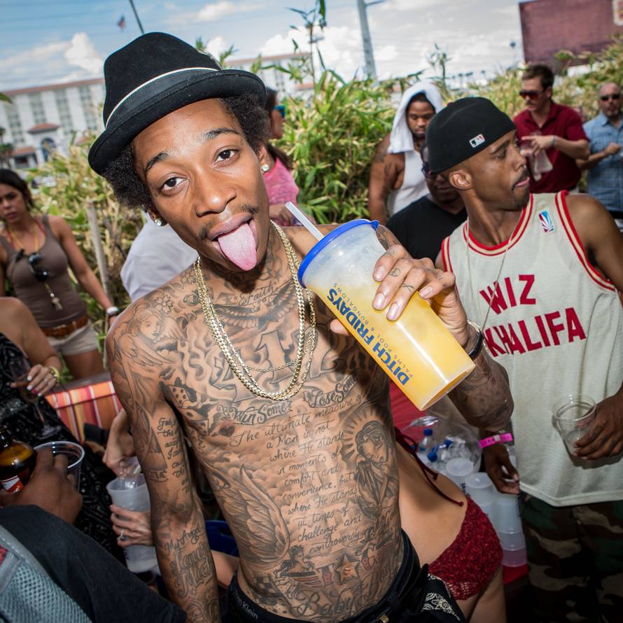 Wiz Khalifa Performs at "Ditch Fridays" Palms Pool & Bungalows - Las Vegas