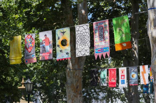 U Zagrebu počeo Festival umjetničkih zastavica