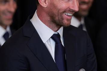 U.S. President Donald Trump honors reigning MLS champion Inter Miami CF players and team officials in Washington