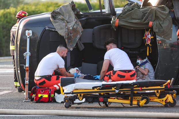 Zagreb: U blizini naplatne postaje Sveta Helena održana je vježba "Sigurnost 25"