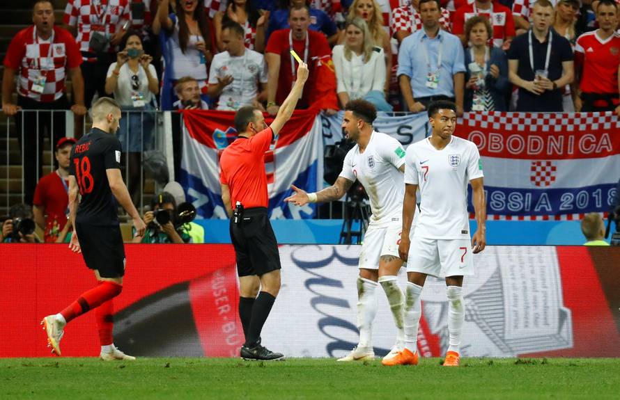 World Cup - Semi Final -  Croatia v England