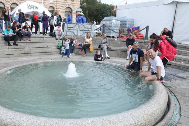 Cilj 32. Zagrebačkog maratona