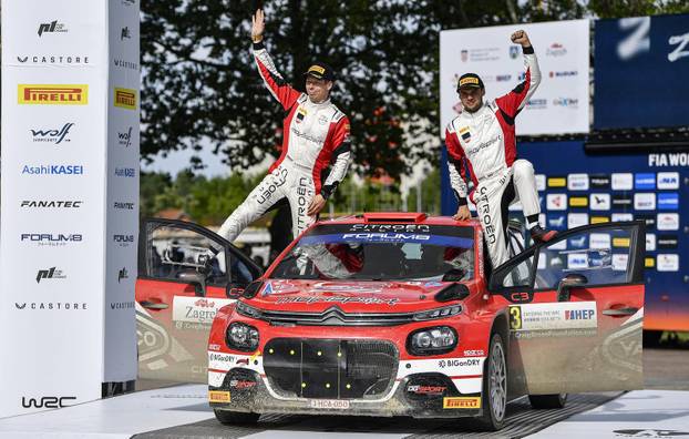 Proglašenje pobjednika - INA Zagreb WRC Croatia 2024. 