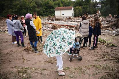 FOTO Bujica potopila Buturović Polje: Kuće su uništene, sve je prekriveno gustim muljem