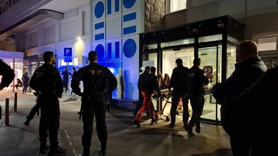 Požar u splitskom zatvoru, zatvorenici dolaze na hitni prijem u Firule 