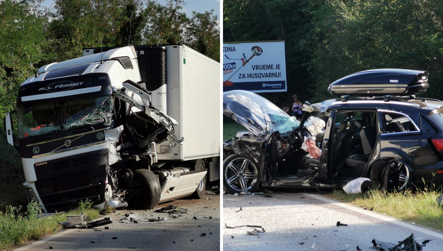 Užas kod Poreča: U sudaru auta i kamiona poginuo Francuz