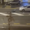 VIDEO Radili kaos po Zagrebu: 'Šutali su kante za smeće, jednu udarili autom, stali su tramvaji'