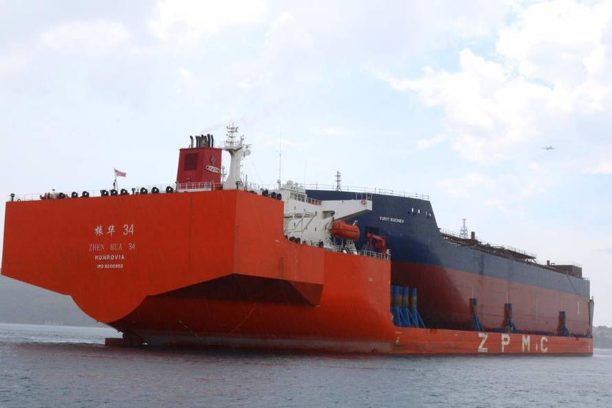 Izgradili ga u Trogiru: Pramac ledolomca krenuo za Helsinki