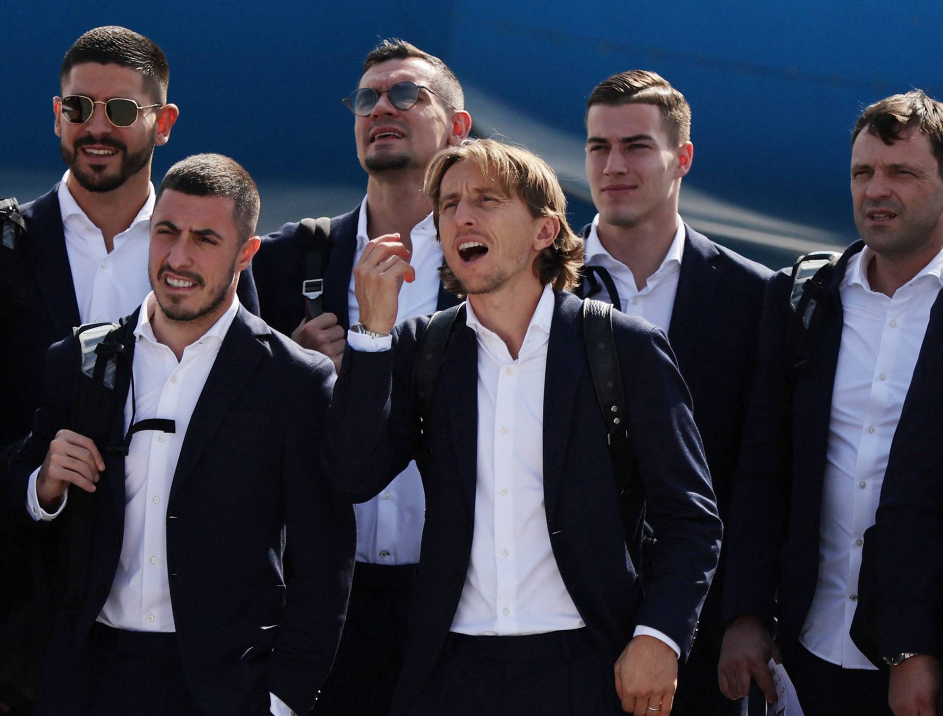 FIFA World Cup Qatar 2022 Arrival - Croatia team arrives in Doha