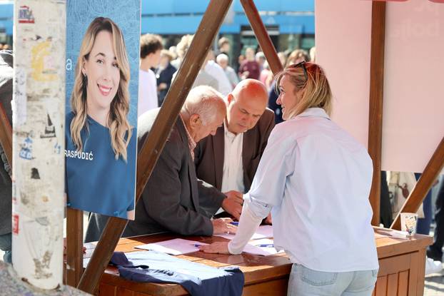 Zagreb: Počelo prikupljanje potpisa za lokalne izbore 2025