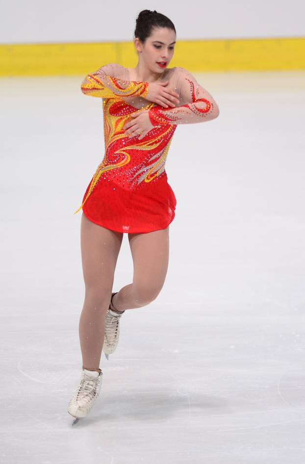 Zagreb: Katarina Kitarovi? na juniorskom ISU Grand-prixu u umjetni?kom klizanju 