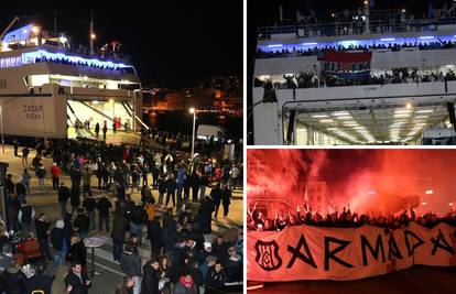Armada večeras isplovljava za Split, policija na novim mukama