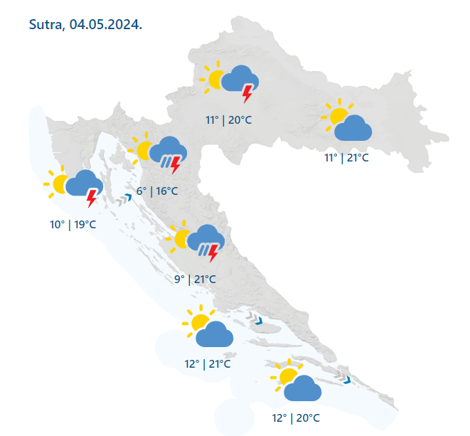 VIDEO Oluja jučer pogodila dio Hrvatske, Sl. Brod potopljen... Evo što nas čeka danas i sutra